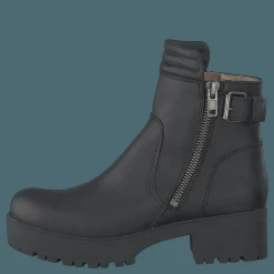 Johnny Bulls 5085 Biker Black Old Silver Silver och Svart New