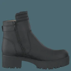 Johnny Bulls 5085 Biker Black Old Silver Silver och Svart New