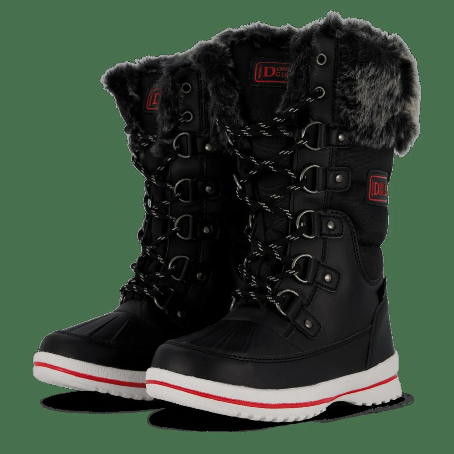 Donna Girl 02037-01 Black Grå