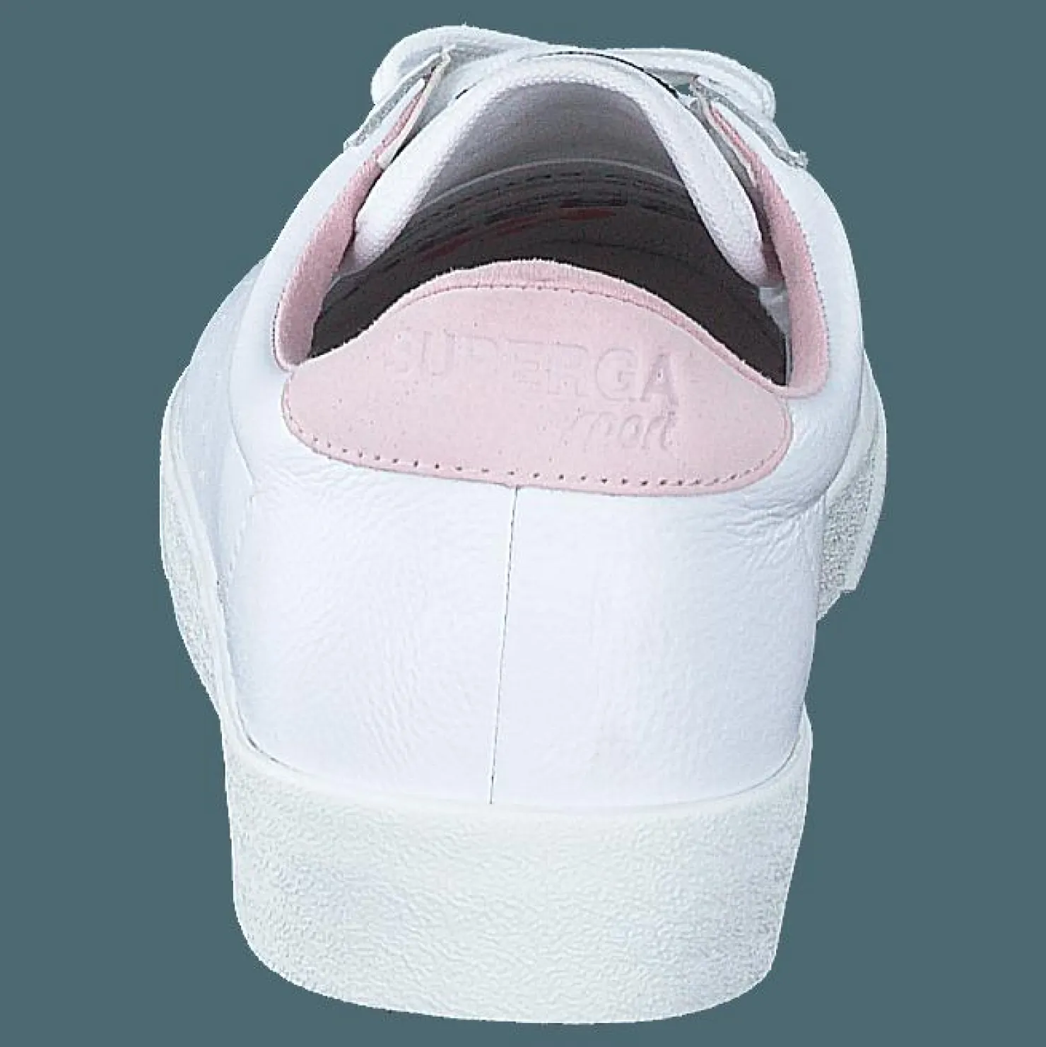 Superga 2843 Club S Comfort Leather White-pink Lt A4x Vit Best