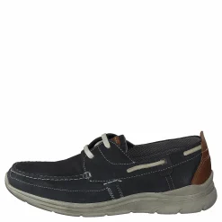 Senator 451-9607 Comfort Sock Navy Blue Svart New