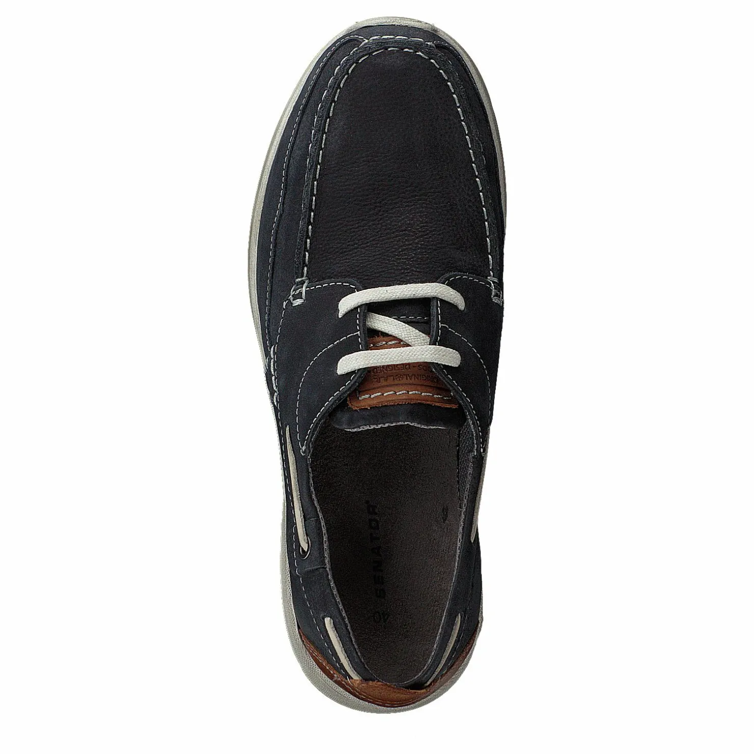 Senator 451-9607 Comfort Sock Navy Blue Svart New