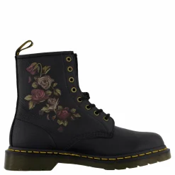 Dr Martens 1460 Decayed Roses Classic Tumbled Svart Hot