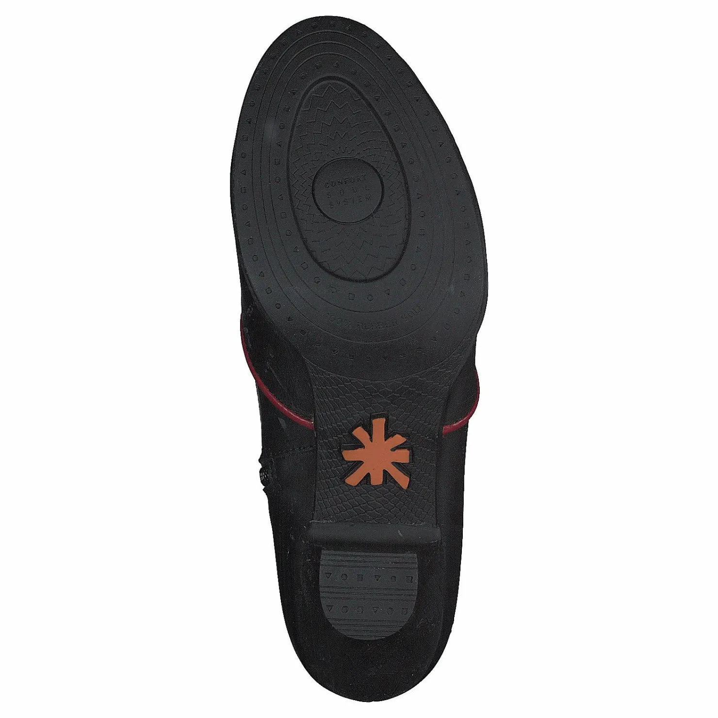 Art 945 Harlem Grass Black-red Svart Best