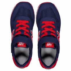 New Balance 373 Kids Bungee Lace With Hook Blue Blå
