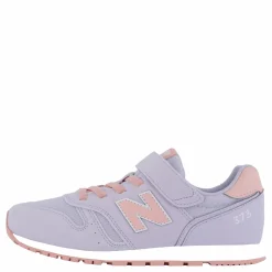 New Balance 373 Kids Bungee Lace With Hook Purple Best
