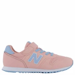 New Balance 373 Kids Bungee Lace With Hook Pink Rosa Clearance
