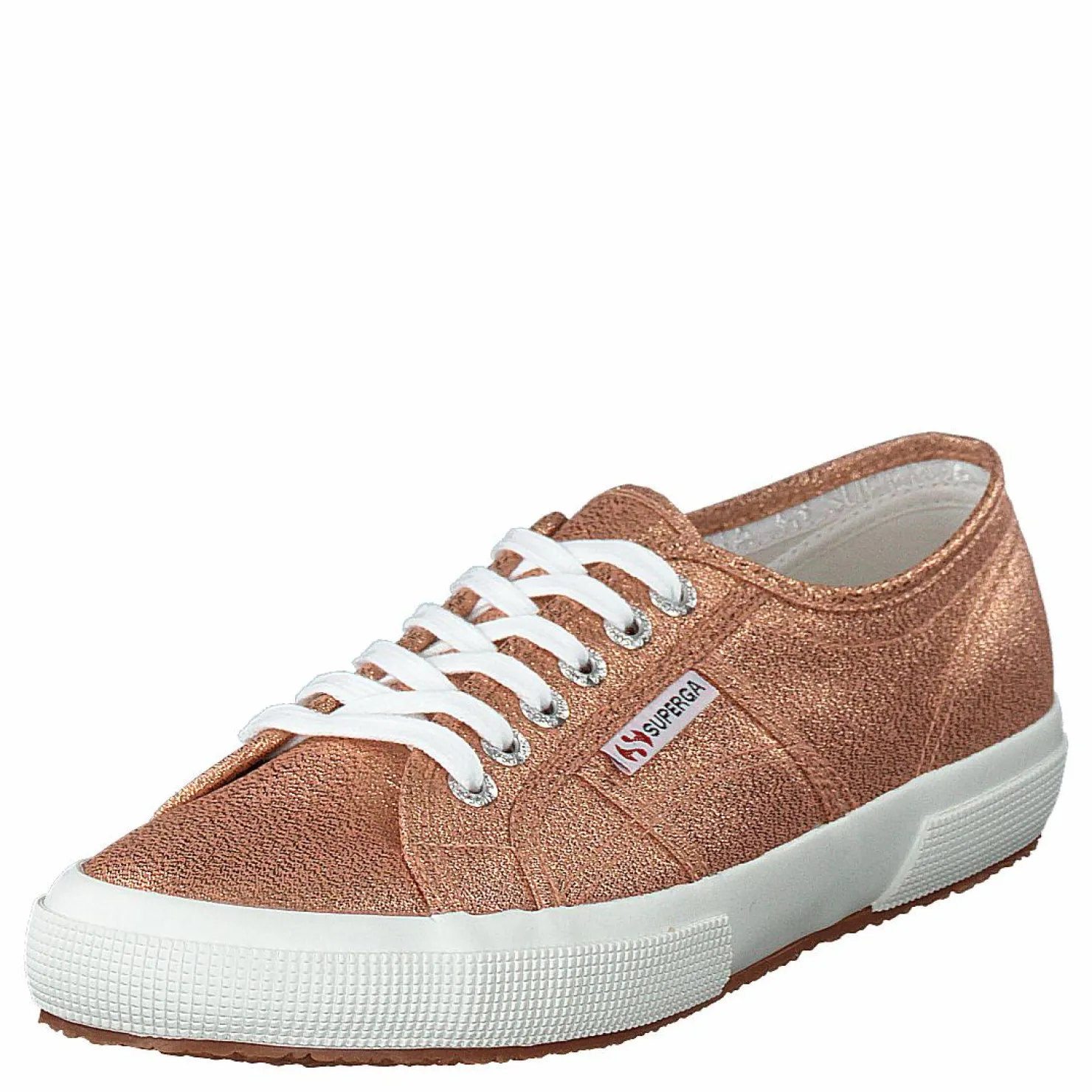 Superga 2750 Lamew 916 Rose Gold Guld, Brun, Beige och Orange Discount