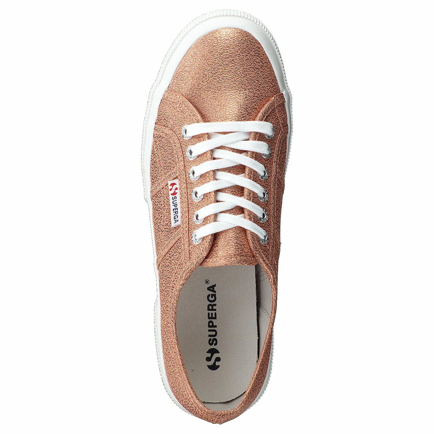 Superga 2750 Lamew 916 Rose Gold Guld, Brun, Beige och Orange Discount