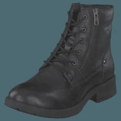 Gulliver 451-5010 Leather Warm Lined Black Svart New