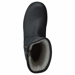 Johnny Bulls 250 Mid Zip Side Black Old Silver Silver och Svart Clearance