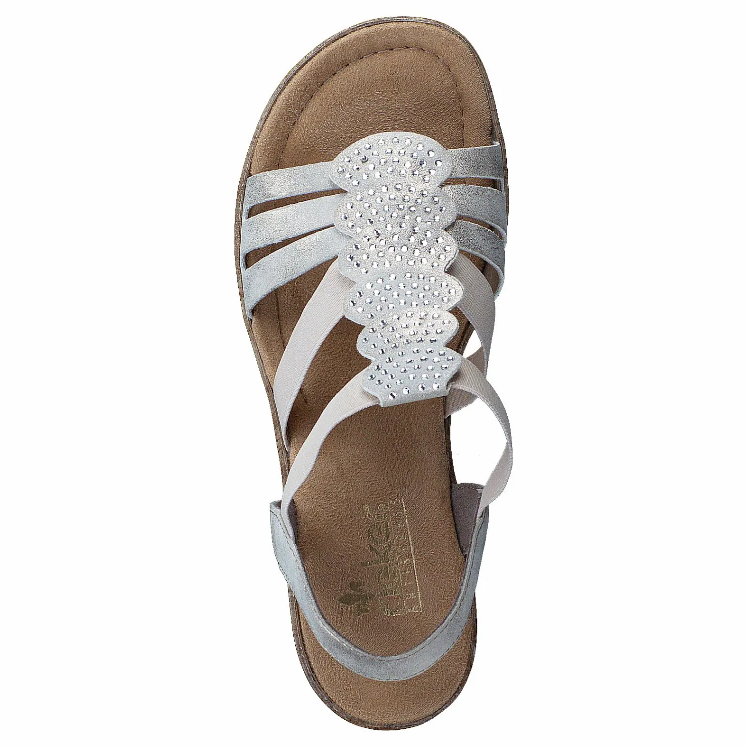 Rieker 69702-60 Muschel Brun och Beige