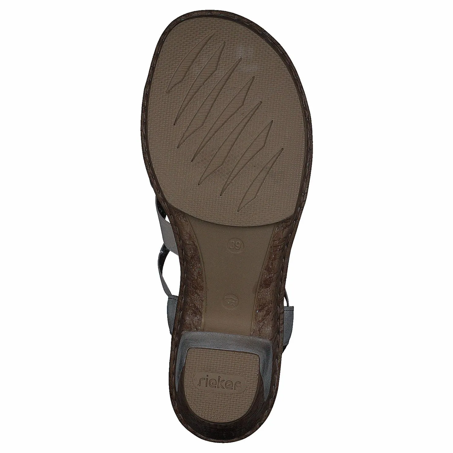 Rieker 69702-60 Muschel Brun och Beige