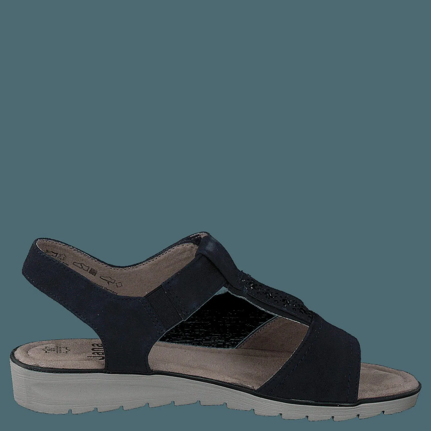 Jana 28605-22-805 Navy Grå och Blå New