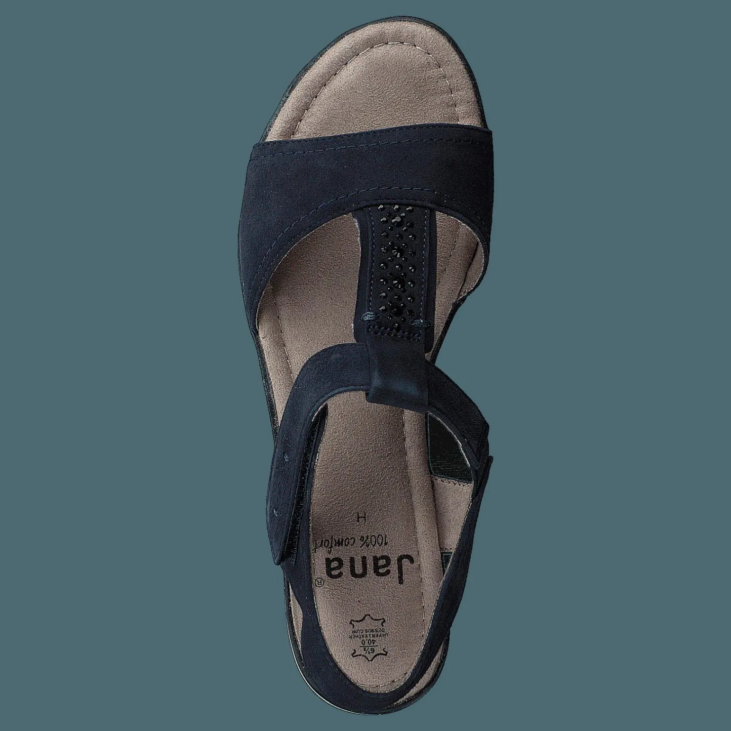 Jana 28605-22-805 Navy Grå och Blå New