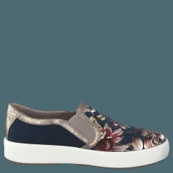 Jana 24709-22-824 Navy/flower Blå och Brun Hot