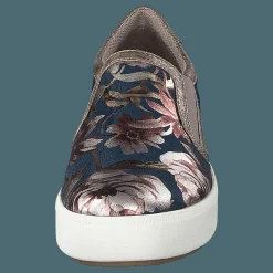 Jana 24709-22-824 Navy/flower Blå och Brun Hot