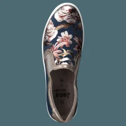 Jana 24709-22-824 Navy/flower Blå och Brun Hot