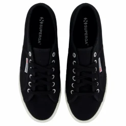 Superga 2740 Platform Adk Black/f Avor Adk Black/f Avorio Svart Clearance