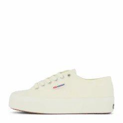 Superga 2740 Platform Akj Beigelt Eggshell Vit Sale