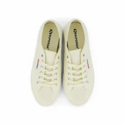 Superga 2740 Platform Akj Beigelt Eggshell Vit Sale