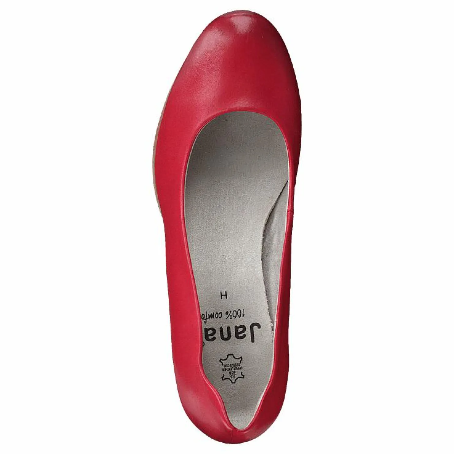 Jana 22404-24-500 Red Röd
