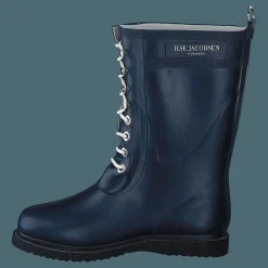 Ilse Jacobsen 3/4 Rubber Boots Indigo Blå New