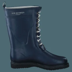 Ilse Jacobsen 3/4 Rubber Boots Indigo Blå New