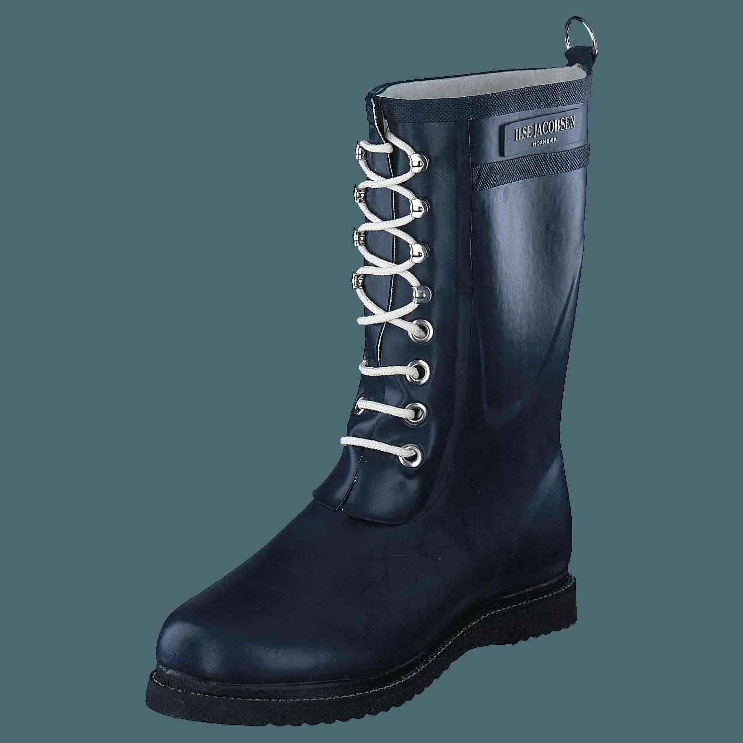 Ilse Jacobsen 3/4 Rubber Boots Indigo Blå New