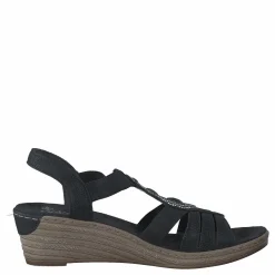 Rieker 62459-00 Schwarz Brun och Svart Clearance