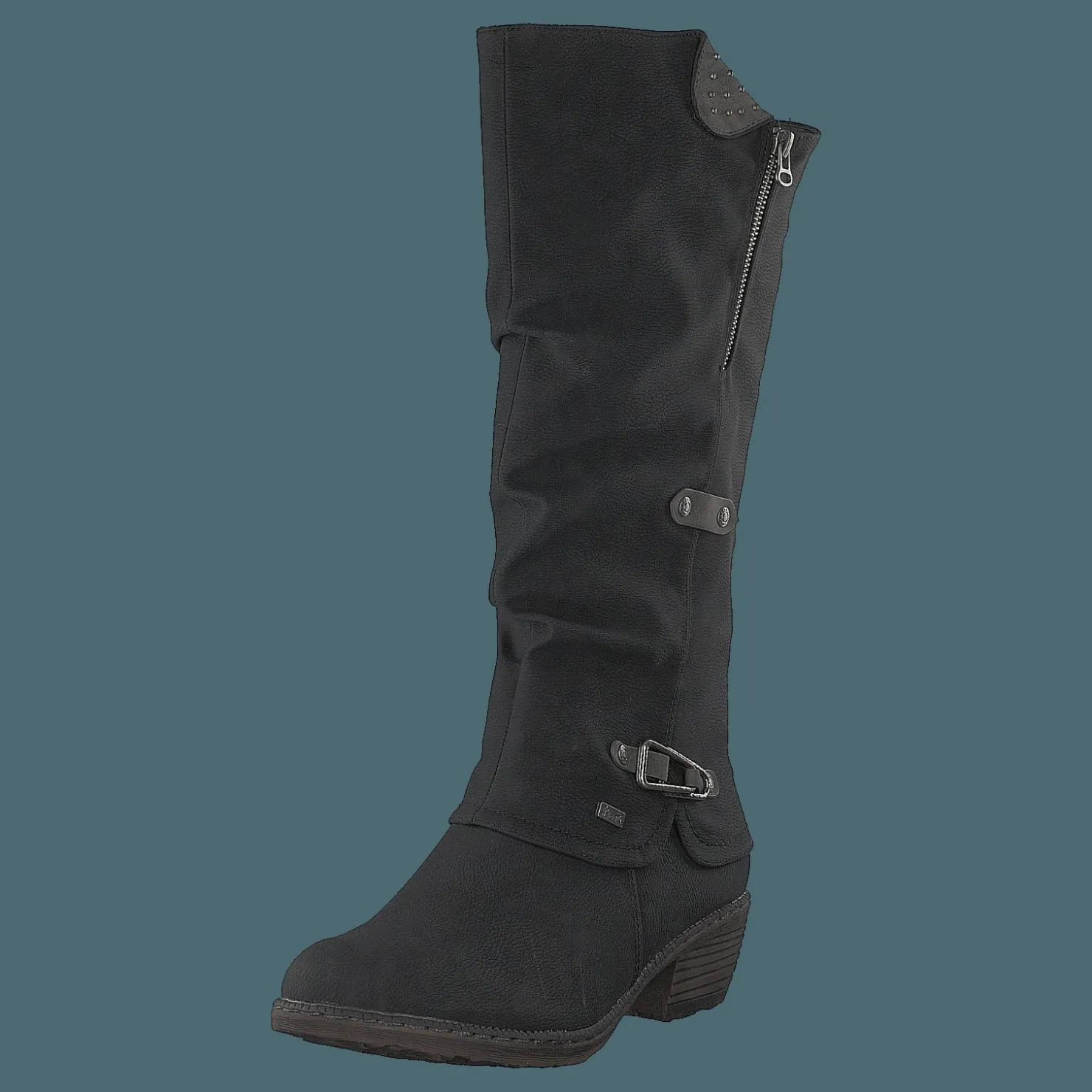 Rieker 93752-00 Schwarz Svart Outlet