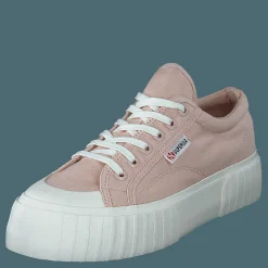 Superga 2631 Stripe Platform Pinkskin-favorio Rosa Online