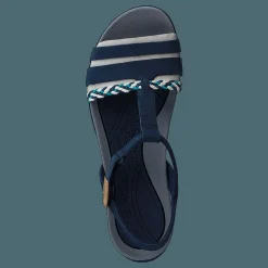 Clarks 26123894 Tealite Grace Navy Nubuck Blå och Grå Online