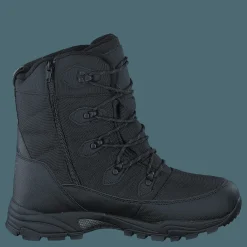 Polecat 430-0199 Waterproof Warm Lined Black ICE-Tech Studs Svart New