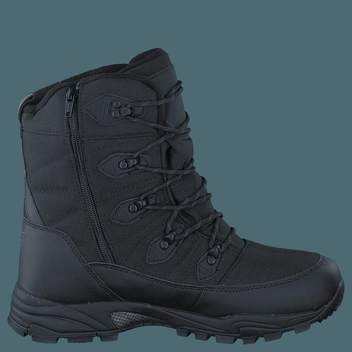 Polecat 430-0199 Waterproof Warm Lined Black ICE-Tech Studs Svart New