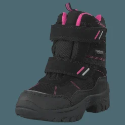 Gulliver 430-9113 Waterproof Warm Lined Black/fuchsia Svart New
