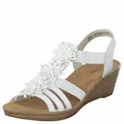Rieker 62461-80 White Brun Hot