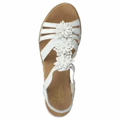 Rieker 62461-80 White Brun Hot