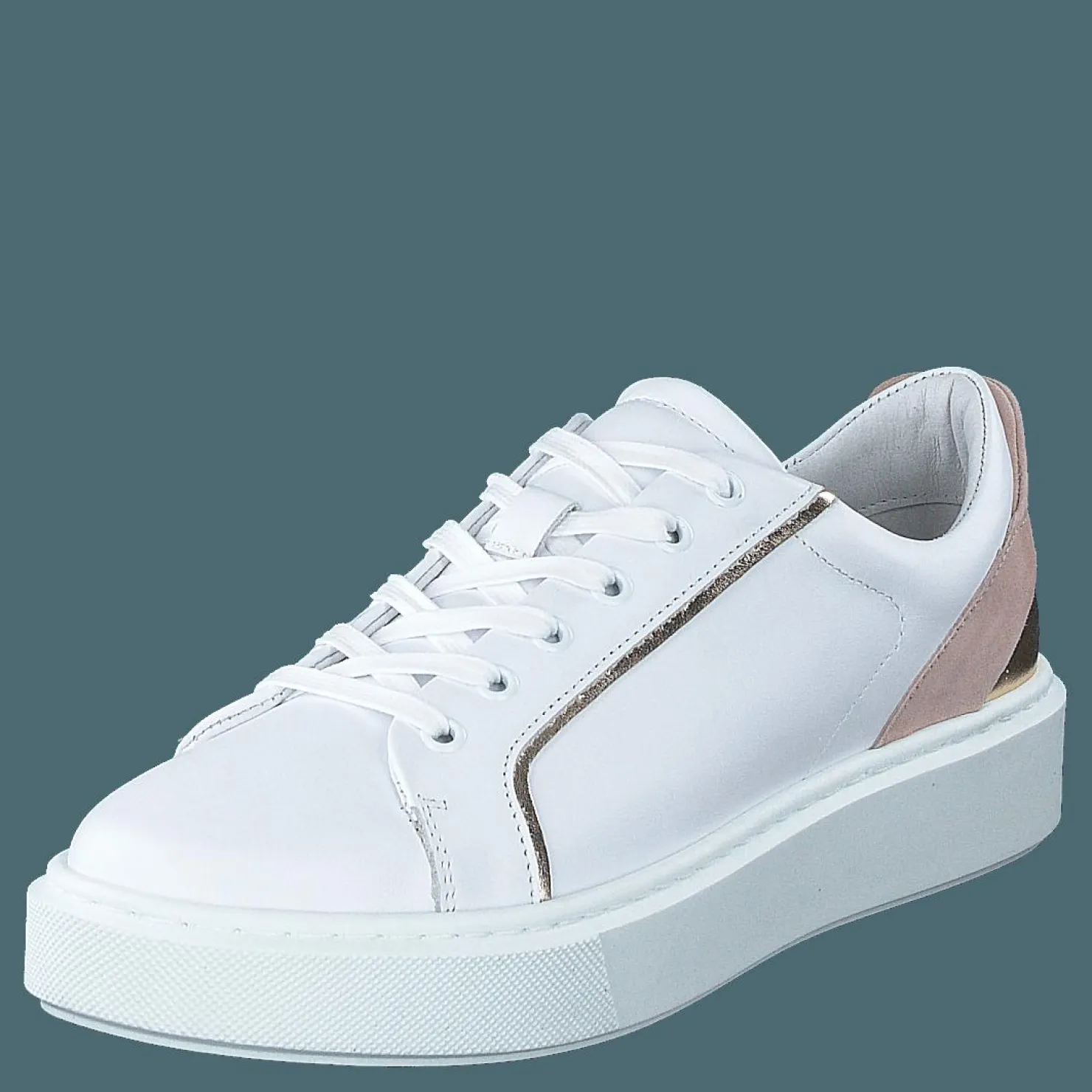 Billi Bi 2219 White Nappa/gold/rose Vit, Rosa och Guld Best
