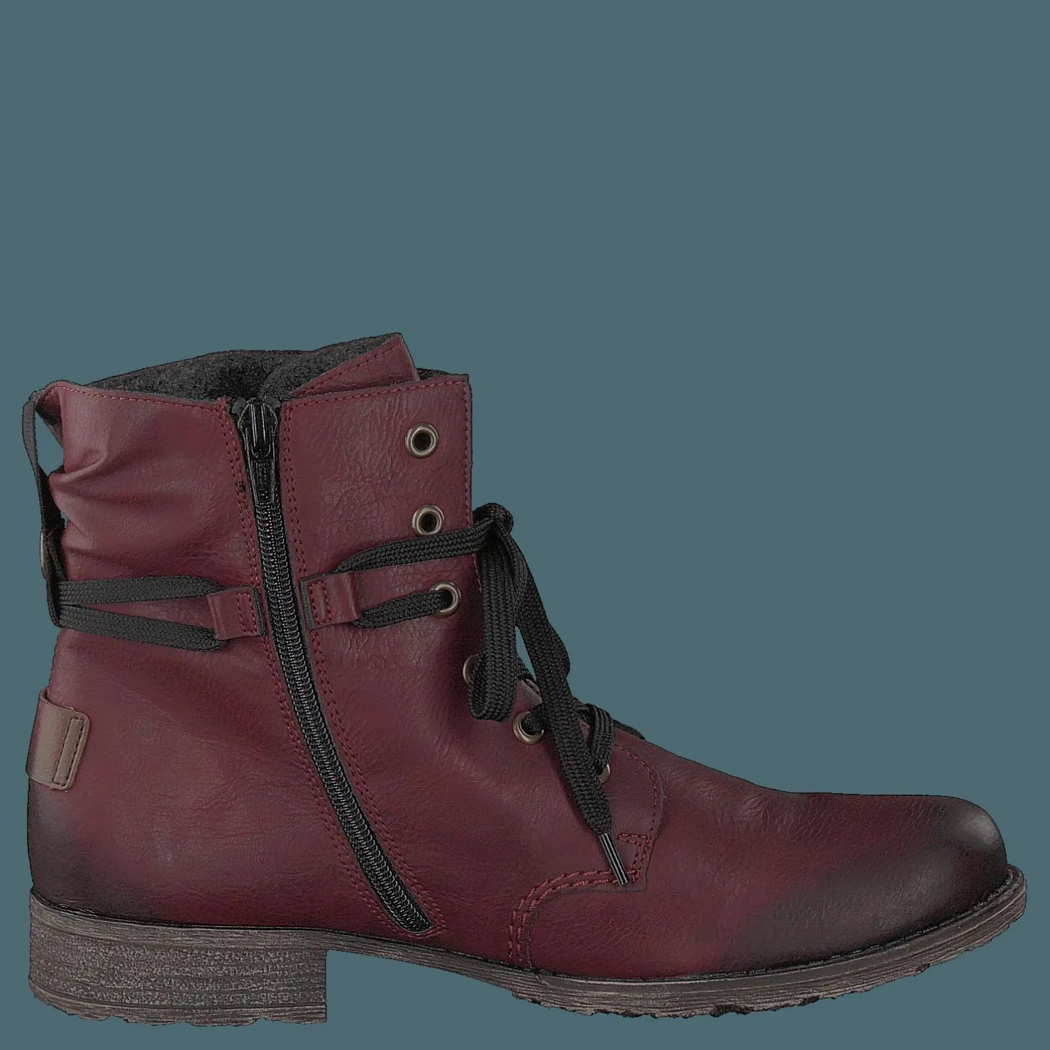 Rieker 70820-36 Wine Lila och Röd Outlet