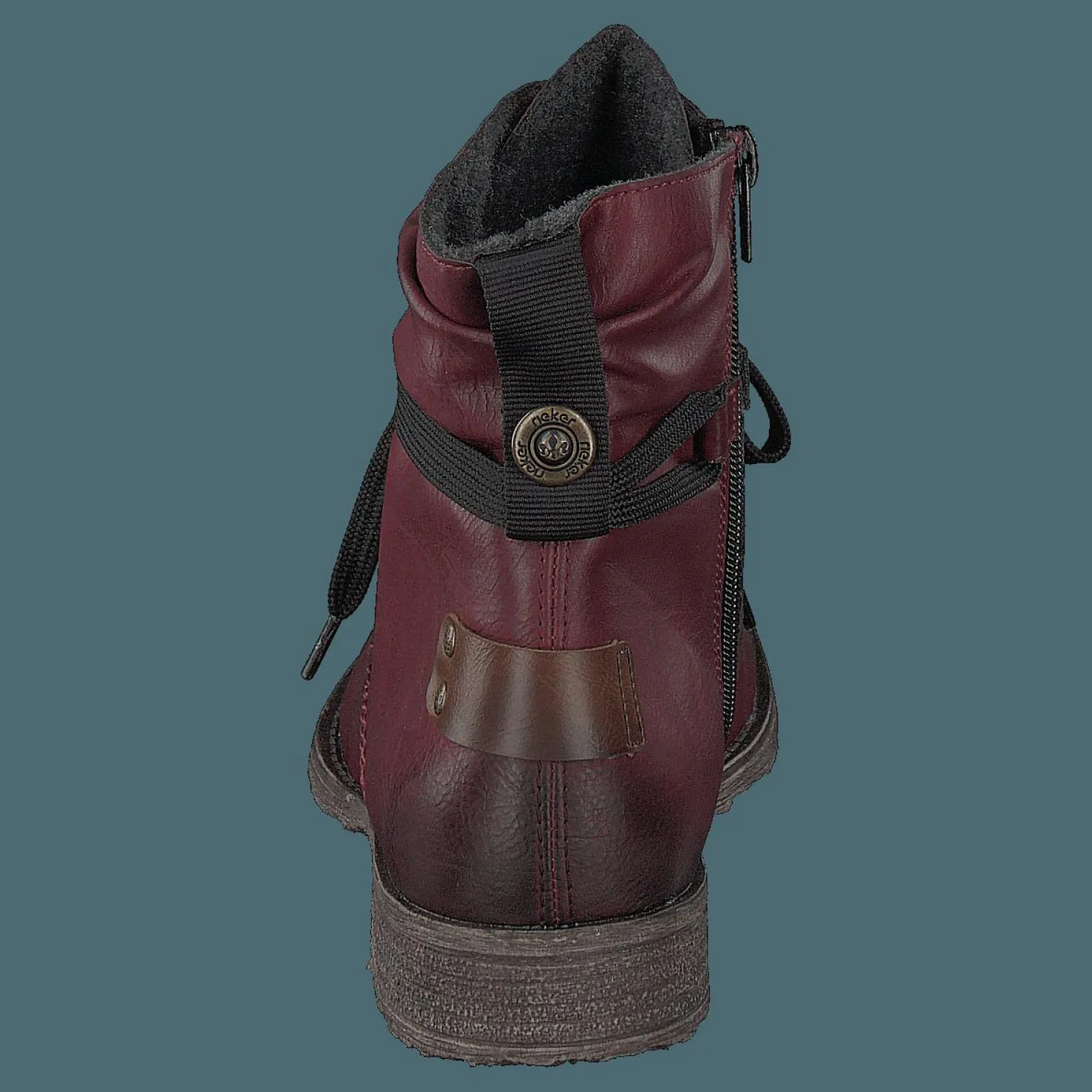 Rieker 70820-36 Wine Lila och Röd Outlet