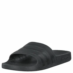 adidas Adilette Aqua Slides Core Black / Core Black / Core Black Svart Best