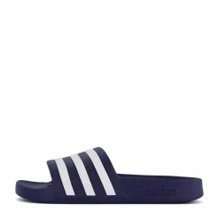 adidas Adilette Aqua Slides Dark Blue / Cloud White / Dark Blue Blå Discount