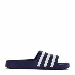 adidas Adilette Aqua Slides Dark Blue / Cloud White / Dark Blue Blå Discount