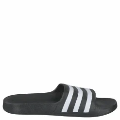 adidas Adilette Aqua Slides Kids Core Black / Cloud White / Core Black Grå Discount