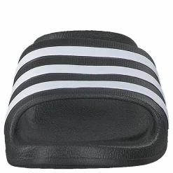 adidas Adilette Aqua Slides Kids Core Black / Cloud White / Core Black Grå Discount