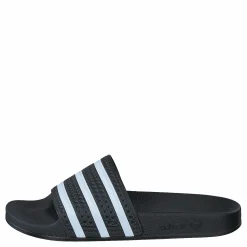 adidas Originals Adilette Black 1/White/Black 1 Svart New