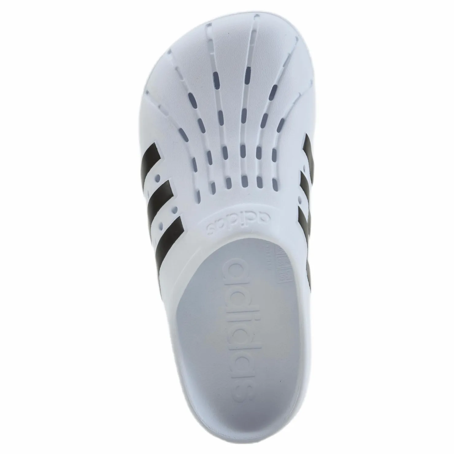 adidas Adilette Clogs Cloud White / Core Black / Cloud White Vit Best