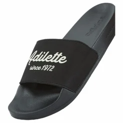 adidas Adilette Shower Slides Core Black / Wonder White / Core Black Svart Sale