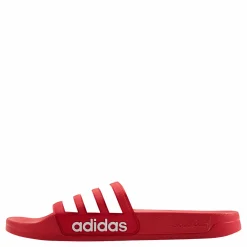 adidas Adilette Shower Slides Vivid Red / Cloud White / Vivid Red Röd Best